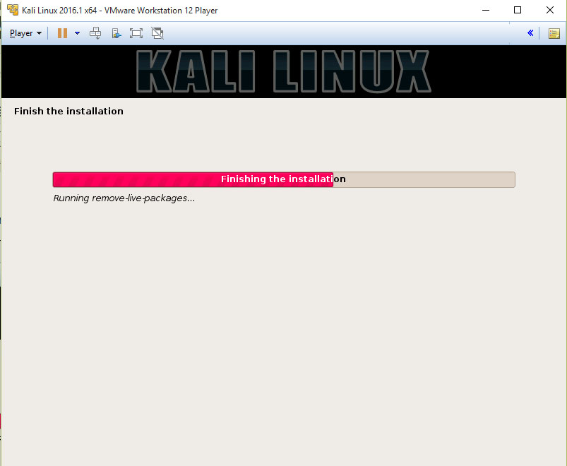 vmware player kali linux vmware player kali linux